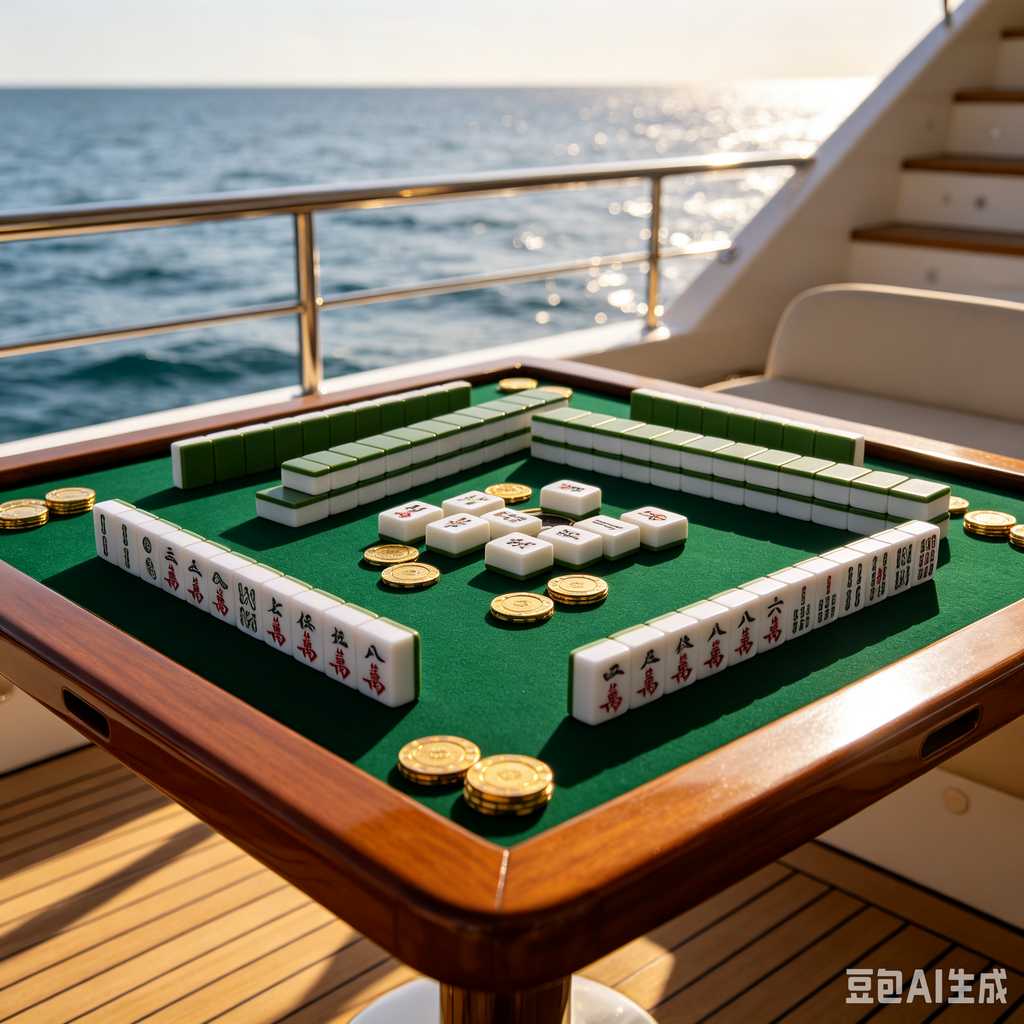 mini travel mahjong set lightweight